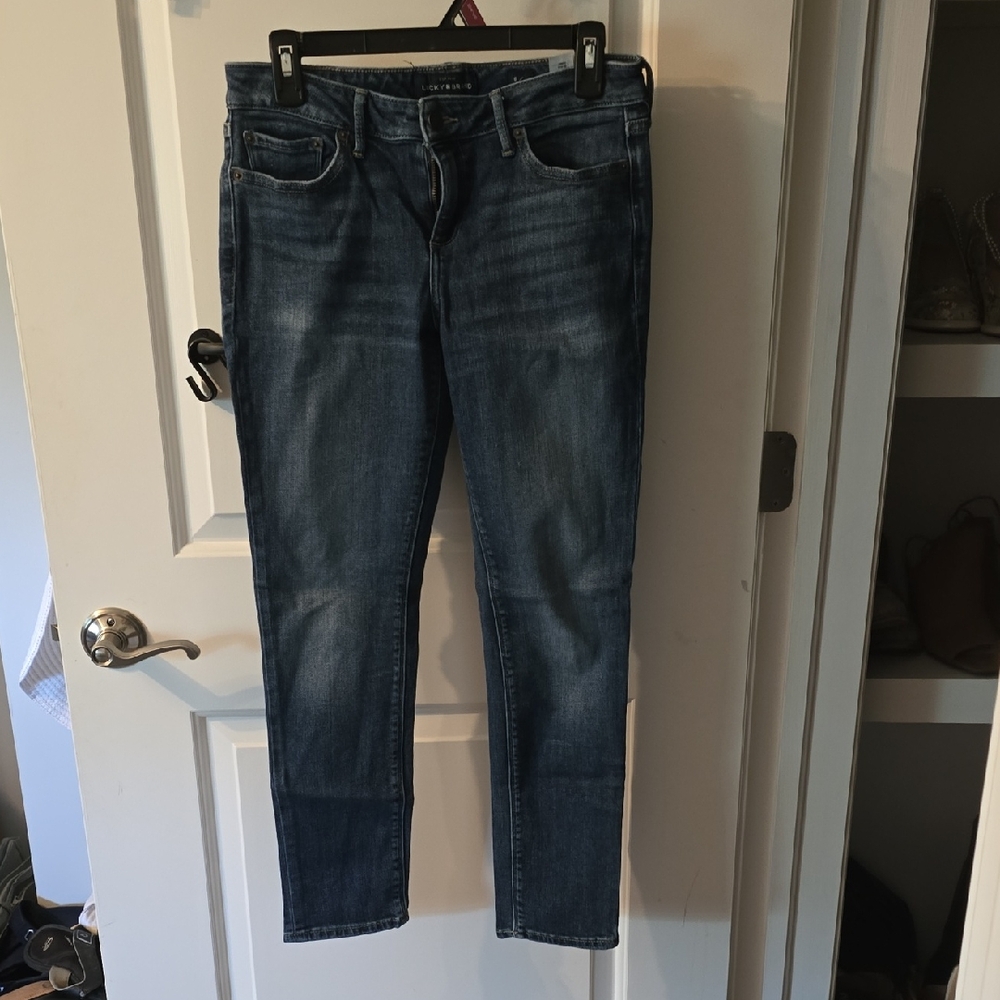 Lucky Brand Blue Skinny Jeans with Stretch